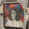  Students at Edison Career and Technology High School unveiled a striking mosaic this morning honori